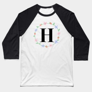 “H” initial Baseball T-Shirt